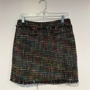 H&M multicolor tweed skirt‎